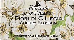 Парфумерія, косметика Мило натуральне "Квітка вишні" - Florinda Sapone Vegetale Cherry Blossom