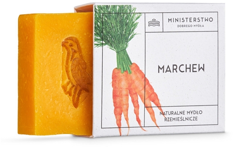 Твердое мыло "Морковь" - Ministerstwo Dobrego Mydła — фото N1