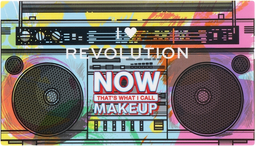 Палетка теней для век - I Heart Revolution NOW That's What I Call Makeup 90s — фото N2