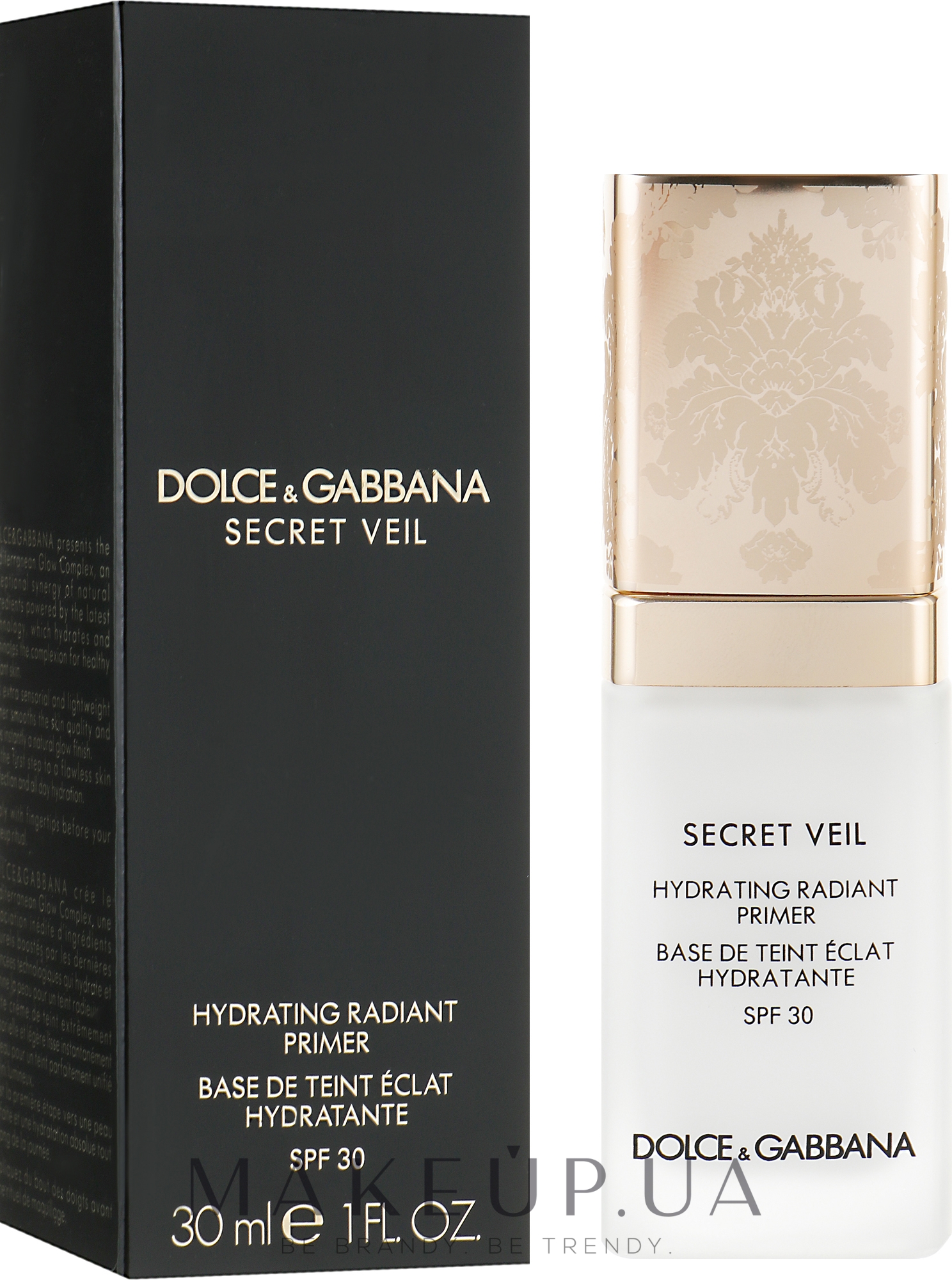 Увлажняющий праймер с эффектом сияния - Dolce & Gabbana Secret Veil Hydrating Radiant Primer — фото 30ml