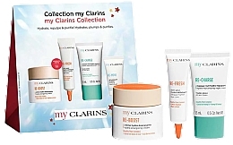 Парфумерія, косметика Набір - Clarins My Clarins Christmas Collection (cr/50ml + eye/gel/15ml + gel/5ml + mask/15ml)