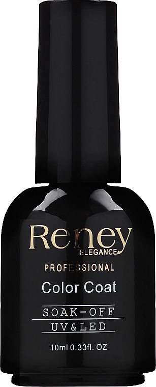Гель-лак для ногтей - Reney Cosmetics Elegance Professional Color Coat Soak-off UV & LED — фото N1