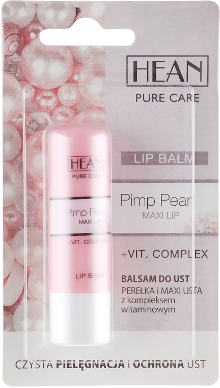 Бальзам для губ - Hean Pure Care Pimp Maxi Lip Balm — фото N1