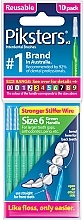 Парфумерія, косметика Міжзубні йоржики 6, зелені, 10 шт. - Piksters Interdental Brushes Green Size 6