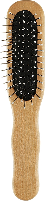 Щетка для волос CS300 массажная, деревянная ручка - Cosmo Shop — фото N1