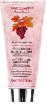 Духи, Парфюмерия, косметика Гель для похудения - Manufaktura Wine Anti-Cellulite Slimming Gel