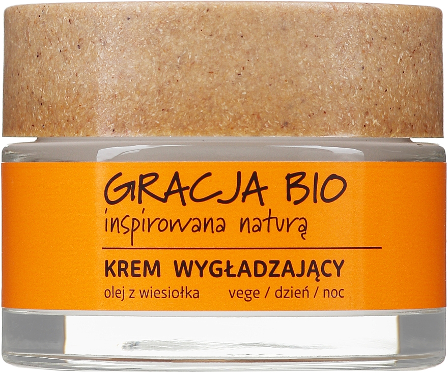 Розгладжувальний крем для обличчя з олією примули вечірньої - Gracja Bio Face Cream — фото N1