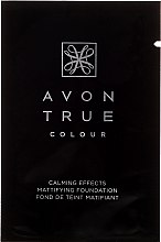 Духи, Парфюмерия, косметика Тональный крем для лица - Avon True Colour Mattifying Foundation (пробник)