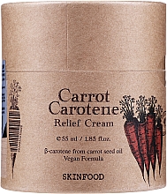 Крем для обличчя з морквою й каротином - Skinfood Carrot Carotene Relief Cream — фото N2
