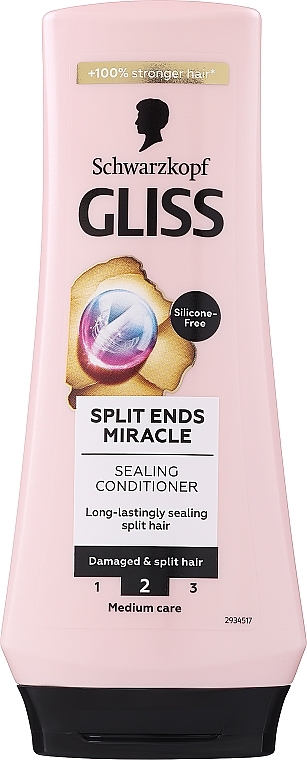 Бальзам для волос с секущимися кончиками - Gliss Kur Split Ends Miracle Sealing Conditioner