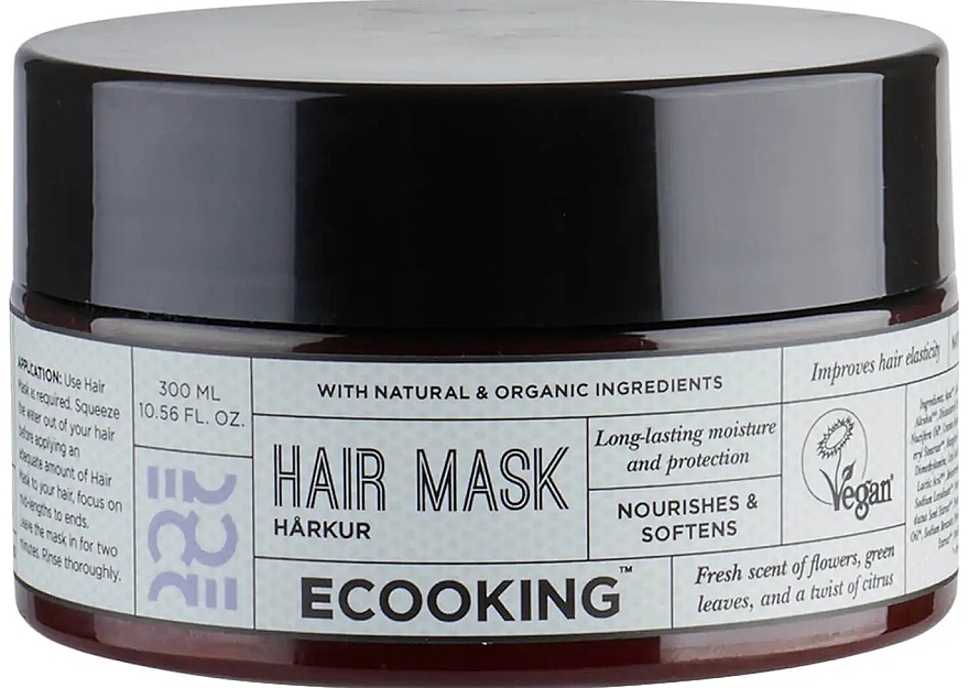 Маска для волос - Ecooking Hair Mask — фото N1