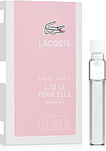 Духи, Парфюмерия, косметика Lacoste Eau De L.12.12 Pour Elle Sparkling - Туалетная вода (пробник)