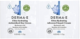 Набор пробников - Derma E Hydrating (cr/1.5ml + cr/1.5ml) — фото N1