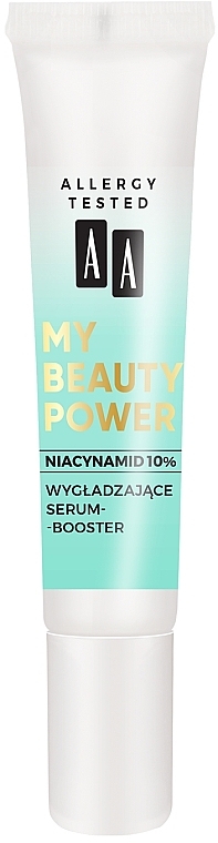 Розгладжувальна сироватка-бустер для обличчя - AA My Beauty Power Niacinamide 10% Smoothing Serum-Booster — фото N2