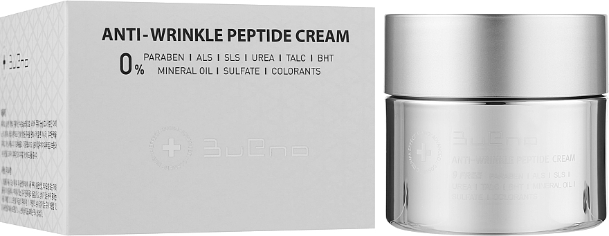 Антивіковий пептидний крем проти зморщок - Bueno Anti-Wrinkle Peptide Cream — фото N2