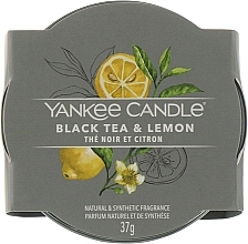 Ароматична свічка в склянці "Чорний чай і лимон" - Yankee Candle Black Tea & Lemon (міні) — фото N2