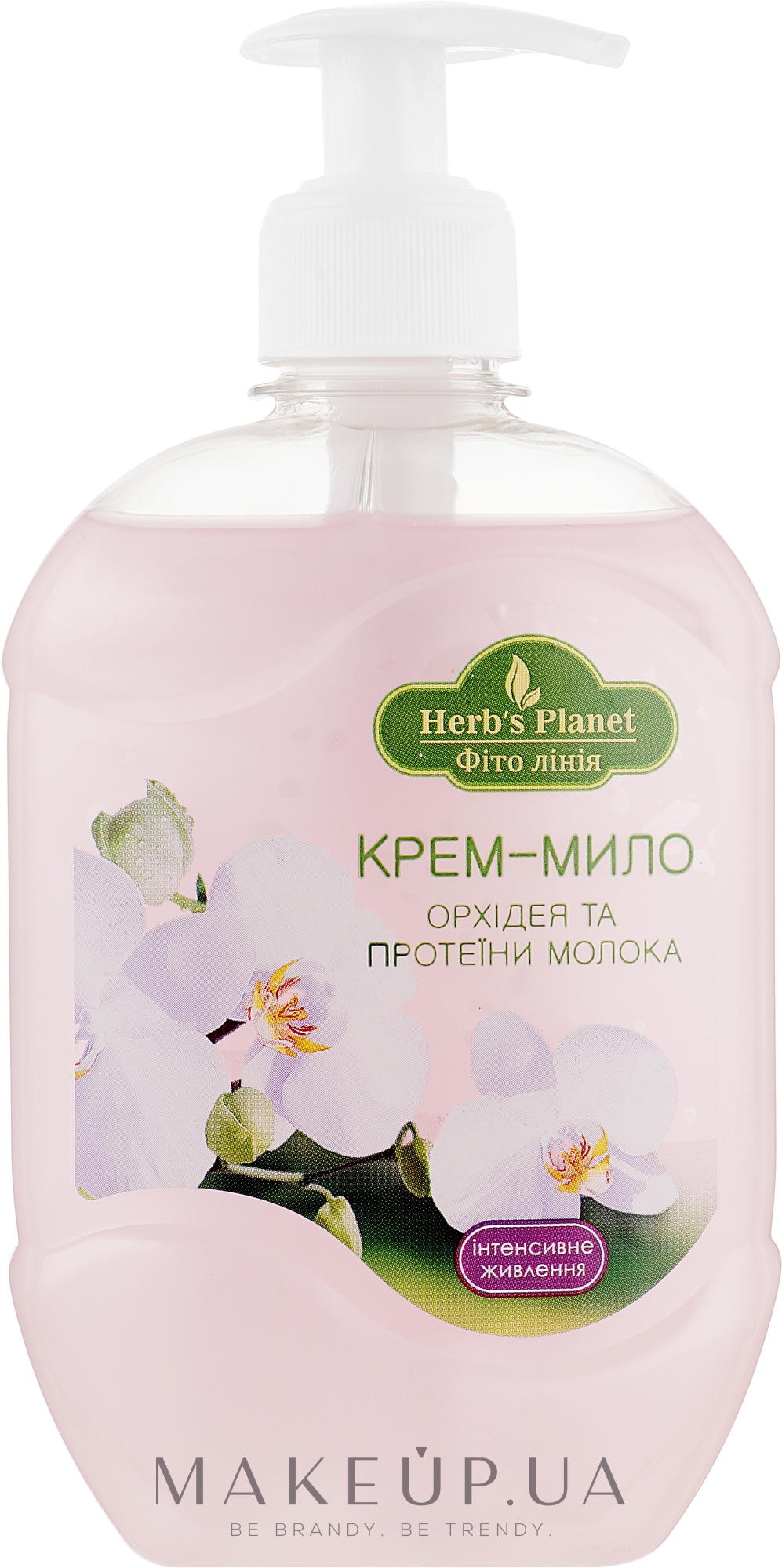Крем-мыло "Орхидея и протеины молока" - Supermash — фото 500ml