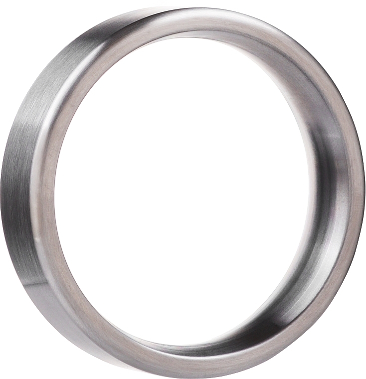 Эрекционное кольцо, 48 мм, матовое - Mystim Duke Stainless Steel Cock Ring  — фото N2