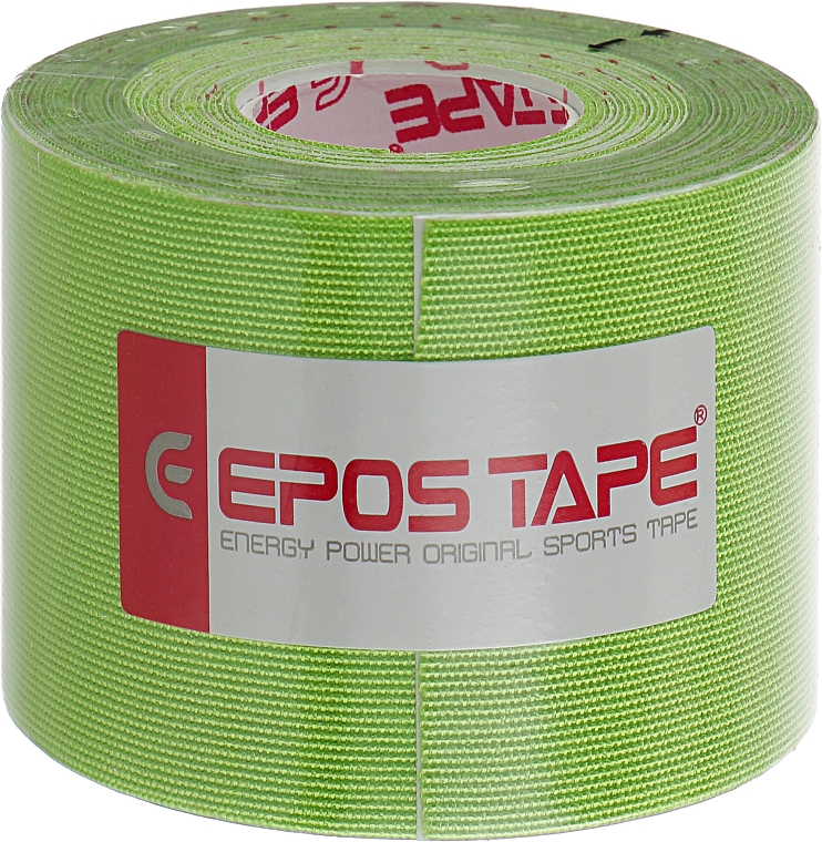Кинезио тейп "Салатовый" - Epos Tape Rayon — фото N1