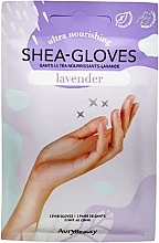 Манікюрні рукавички з маслом ши та лавандою - Avry Beauty Shea Butter Gloves Lavender — фото N1