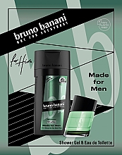 Парфумерія, косметика Bruno Banani Made For Men - Набір (edt/30ml + sh/gel/250ml)