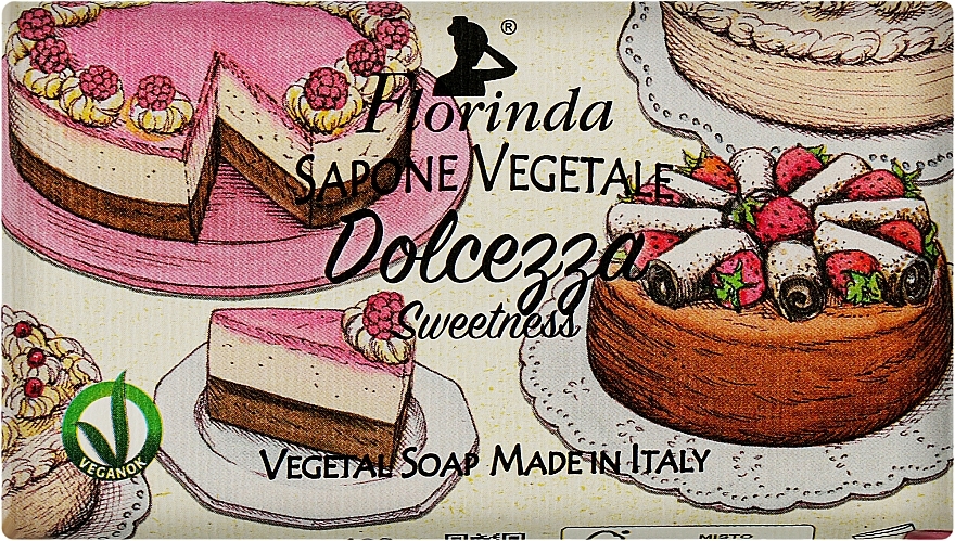 Мыло натуральное "Сладости" - Florinda Vintage Sweetness Soap