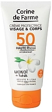 Солнцезащитный крем для лица - Corine De Farme Sun Cream SPF50 — фото N1