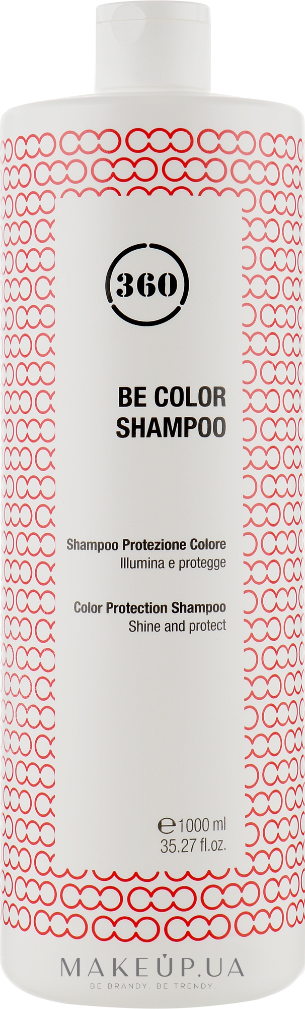 Шампунь для окрашенных волос с ежевичным уксусом - 360 Be Color Shampoo — фото 1000ml