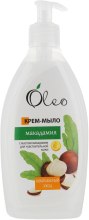 Крем-мыло для чувствительной кожи "Макадамия" - Oleo — фото N1