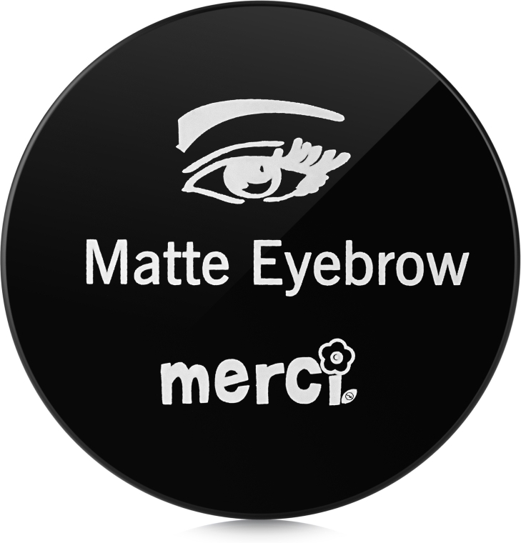 Матовые тени для бровей - Merci Matte Eyebrow — фото N2