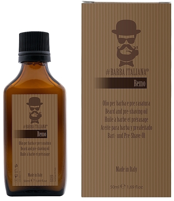 УЦЕНКА Масло для бороды - Barba Italiana Remo Beard Oil * — фото N1