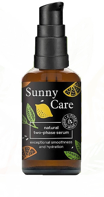 ПОДАРУНОК! Двофазна сироватка для обличчя - E-Fiore Sunny Care Natural Two-Phase Serum — фото N1