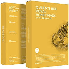 Маска для обличчя  "Медова" - Beaudiani Queen's Bee Royal Honey Mask With Propolis — фото N2