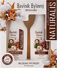 Парфумерія, косметика УЦІНКА Набір - Naturalis Cotton Flower Set (b/lot/350 ml + sh/gel/350 ml) *