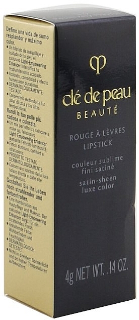 Помада для губ с сатиновым финишем - Cle De Peau Beaute Satin Lipstick — фото N2