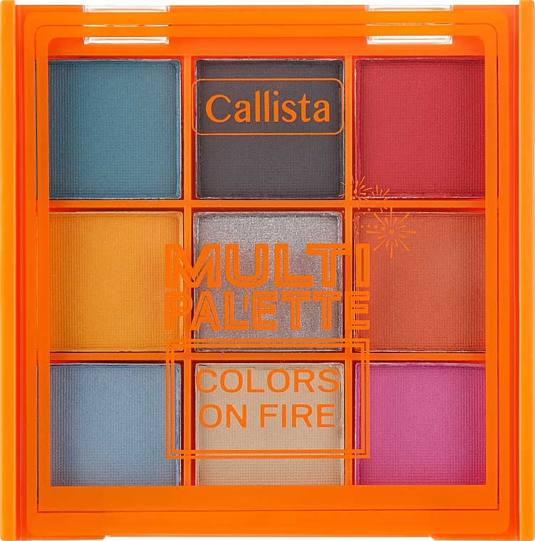 Палетка теней для век - Callista Multi Palette — фото N2
