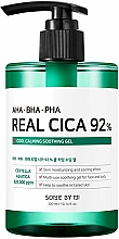 Парфумерія, косметика Multifunctional Soothing Gel with Acids - Some By Mi AHA BHA PHA Real Cica 92% Cool Calming Soothing Gel