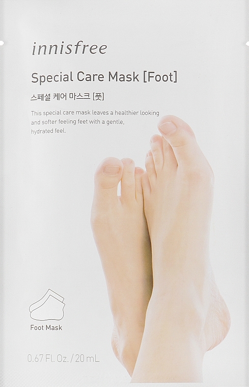 Маска-шкарпетки для ніг - Innisfree Innisfree Specia Care Mask Foot — фото N1