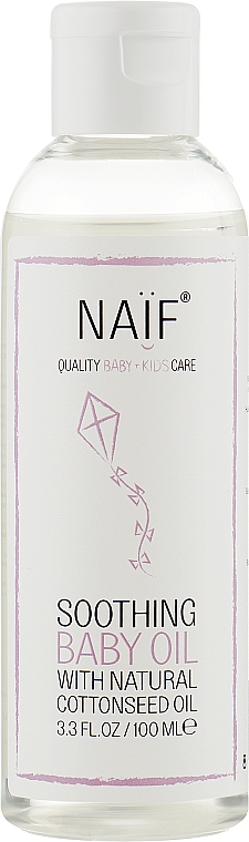 Успокаивающее масло для детей - Naif Baby Soothing Baby Massage Oil — фото N1