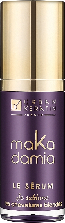 Серум для светлых натуральных и окрашенных волос - Urban Keratin Makadamia Serum — фото N1