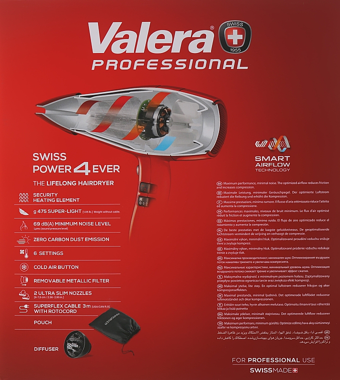 Професійний фен для волосся - Valera Swiss Power4ever eQ RC D — фото N3