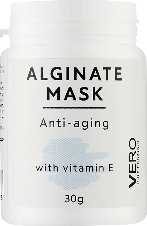 Альгинатная антивозрастная маска с витамином Е (голубая) - Vero Professional Alginate Mask Anti-Aging With Vitamin E