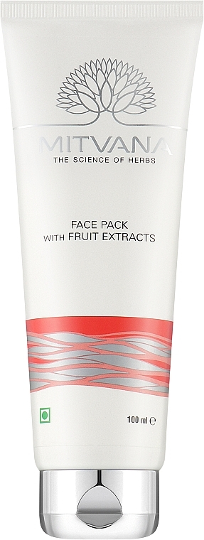 Маска для лица с экстрактом фруктов - Mitvana Face Pack With Fruit Extracts