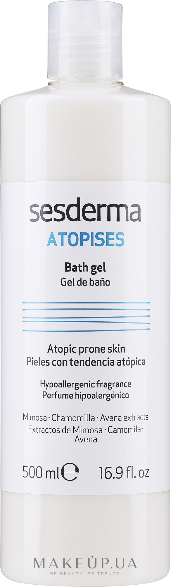 Гель для душу при атопічному дерматиті - SesDerma Laboratories Atopises Body Wash — фото 500ml
