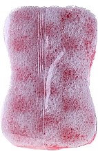 Духи, Парфюмерия, косметика Губка банная "Motyl" 30406, розовая - Top Choice