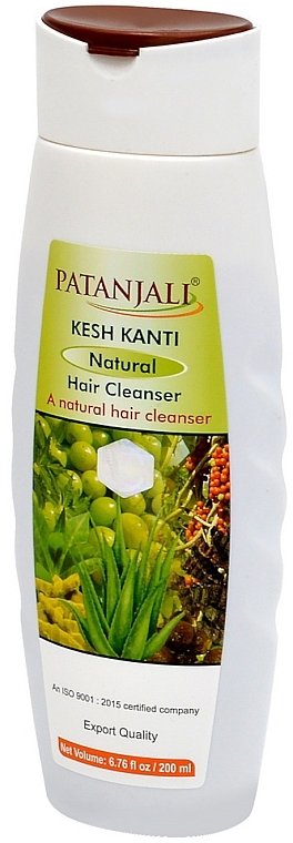 Шампунь для волос "Натуральный" - Patanjali Kesh Kanti Natural Hair Cleanser  — фото N3