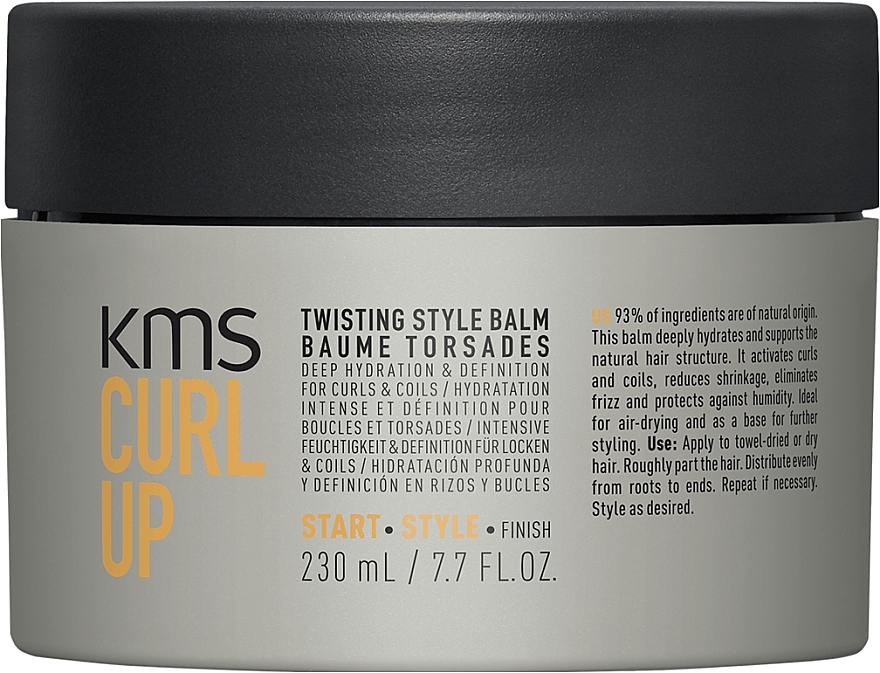 Бальзам для волосся - KMS California CurlUp Twisting Style Balm — фото N1