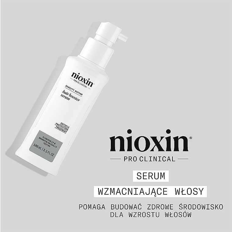 Зволожувальна сироватка для тонкого волосся - Nioxin Density Defend Hair Booster Serum — фото N2