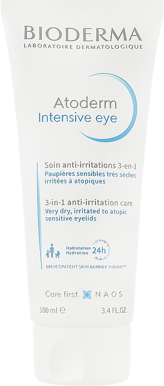 Засіб для догляду за шкірою навколо очей 3 в 1 - Bioderma Atoderm Intensive Eye — фото N2