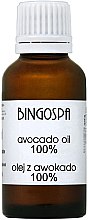 Масло авокадо 100% - BingoSpa 100% Avocado Oil — фото N1
